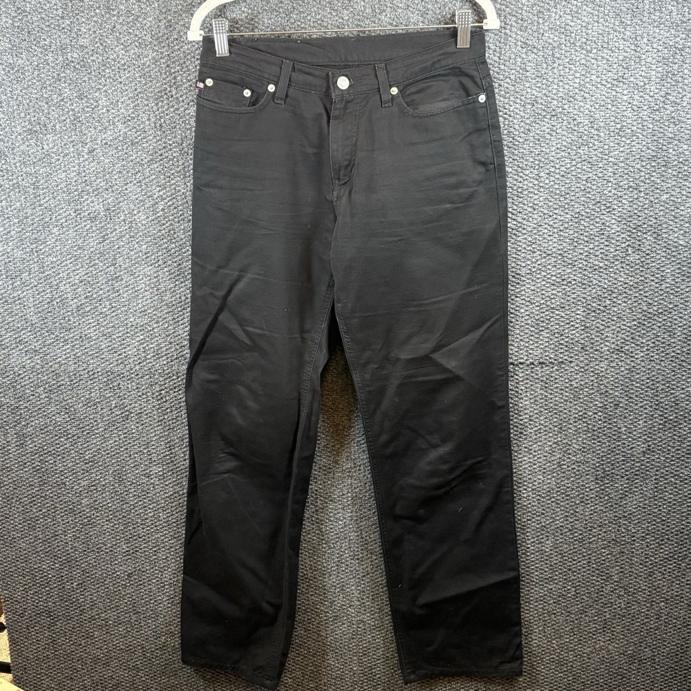 Polo Ralph Lauren Saturday‎ Jeans Womens Black Denim Straight Leg 4x31